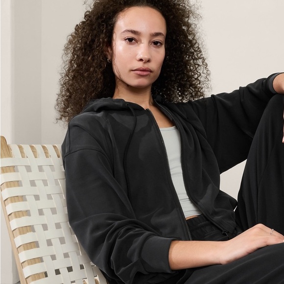 Athleta•Seasoft Bubble Hem Full Zip•Size S•NWT - Picture 1 of 1